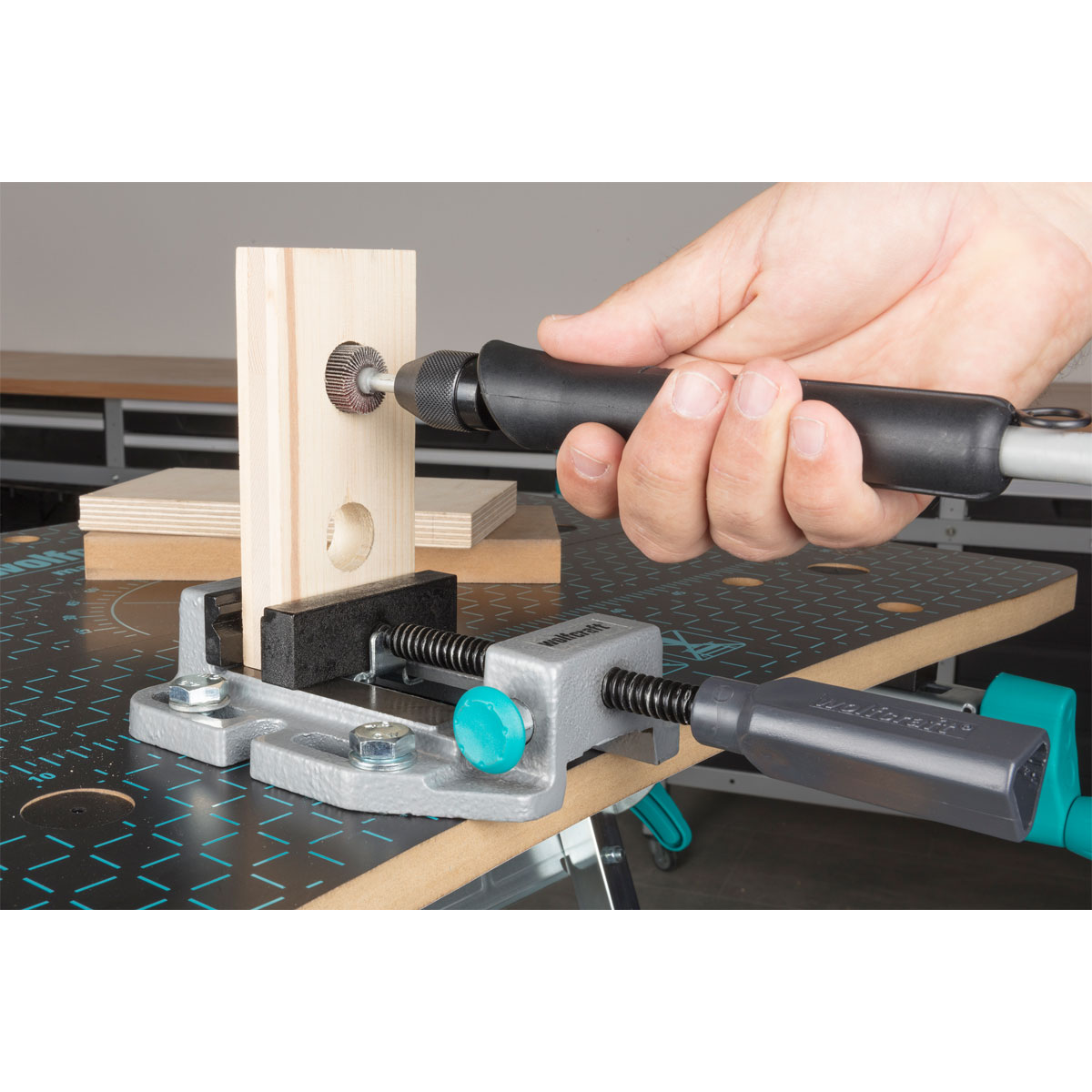 Wolfcraft  Maschinenschraubstock Bild 3