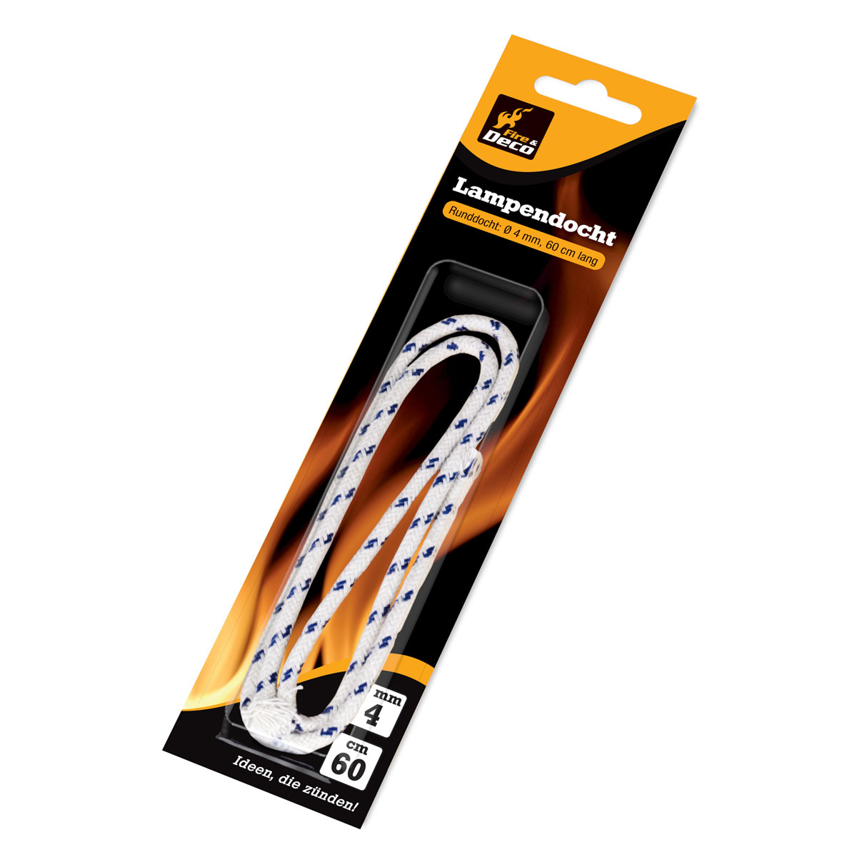 Lampendocht rund 4 mm