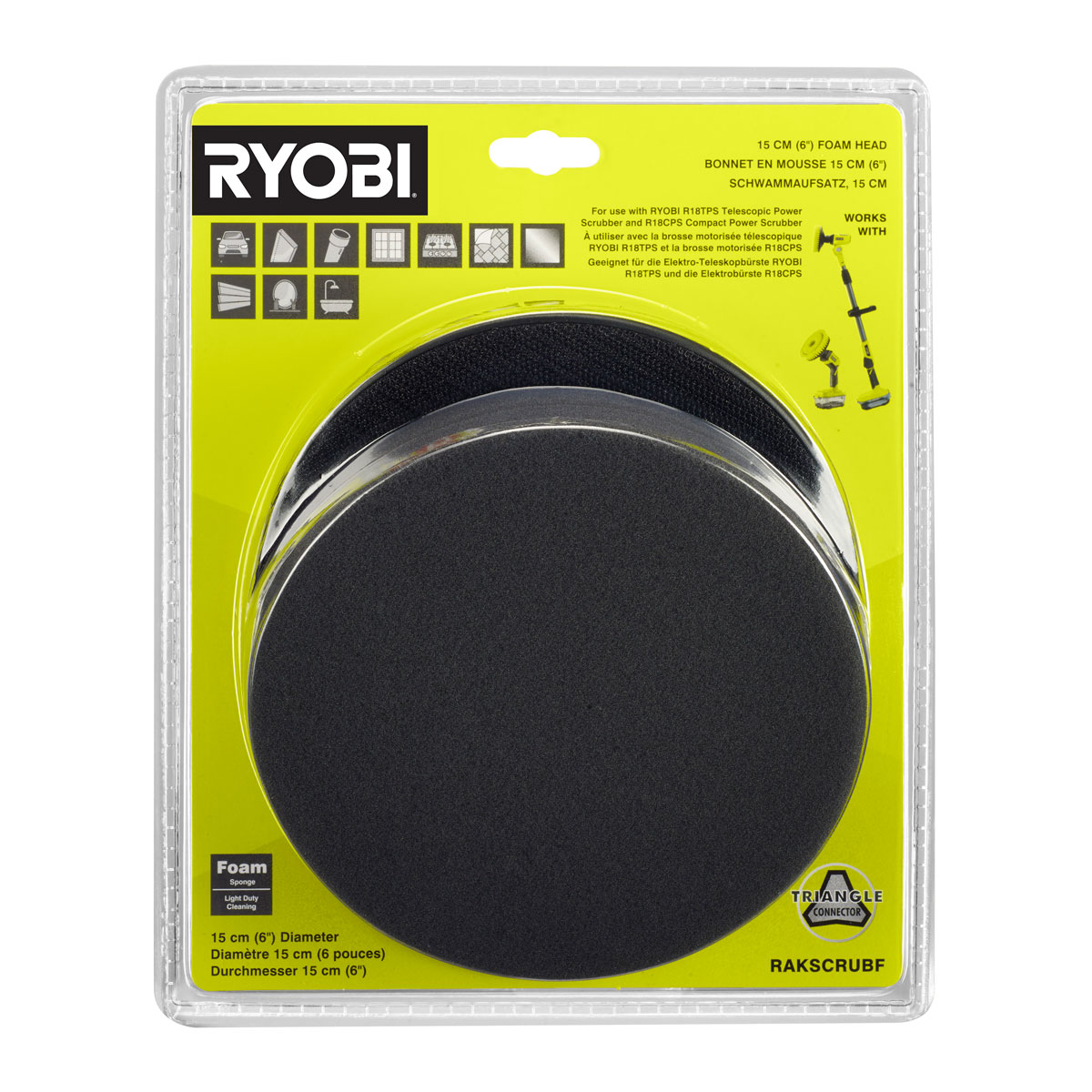 Ryobi  Ersatzbürse 15 cm RAKSCRUBF Bild 4