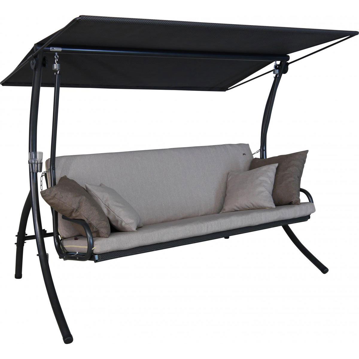 Angerer Freizeitmöbel GmbH Hollywoodschaukel 3-Sitzer Elegance Smart Sand Bild 1