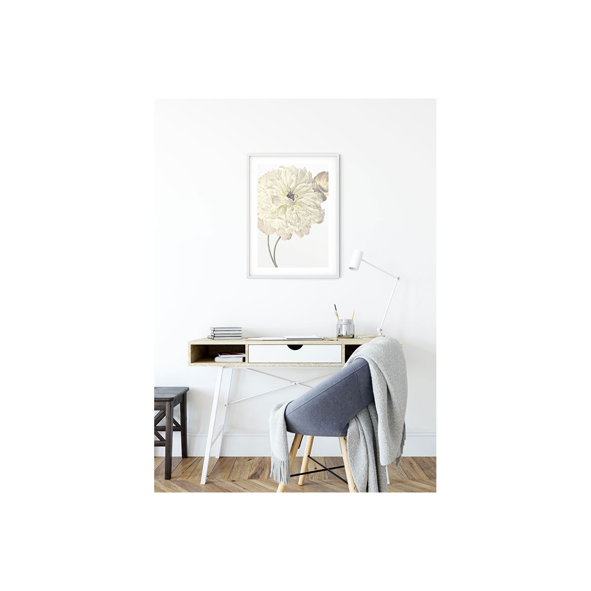 Komar  Wandbild Illustration Dahlia 50x70 cm Bild 4