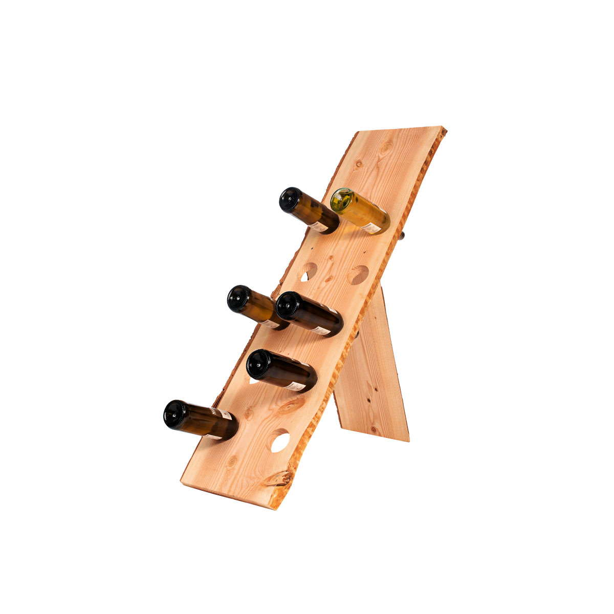 Douglasie-Massivholzbrett unbesäumt ca 120 x 30-35 cm Bild 4