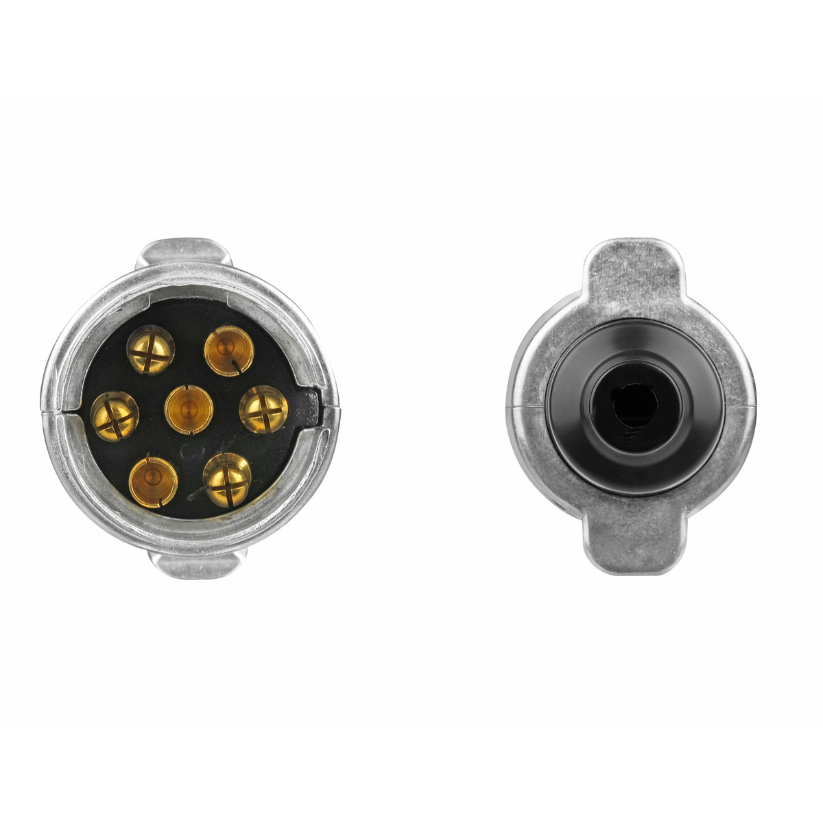 LAS 10002 Stecker 7-polig aus Metall Bild 2