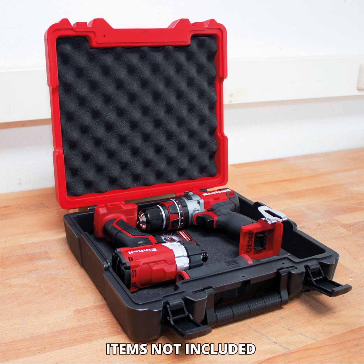 Einhell Elektrowerkzeug-Box S35/33 33 x 35 x 11 cm rot-schwarz Bild 2