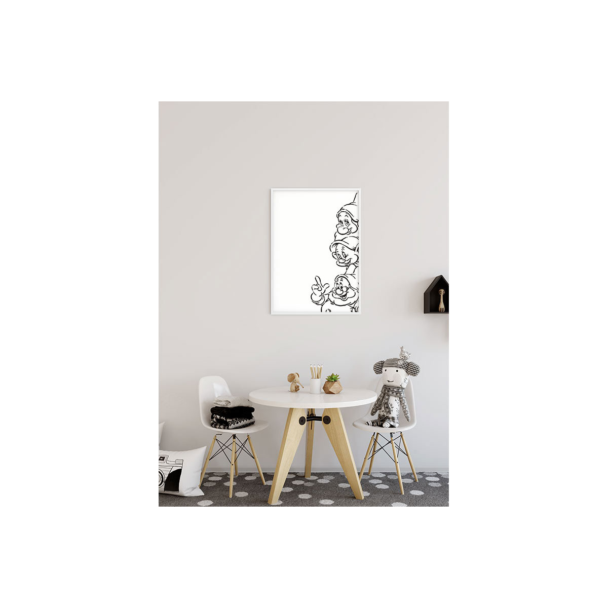 Komar  Wandbild Snow White Dwarves 40x50 cm Bild 6