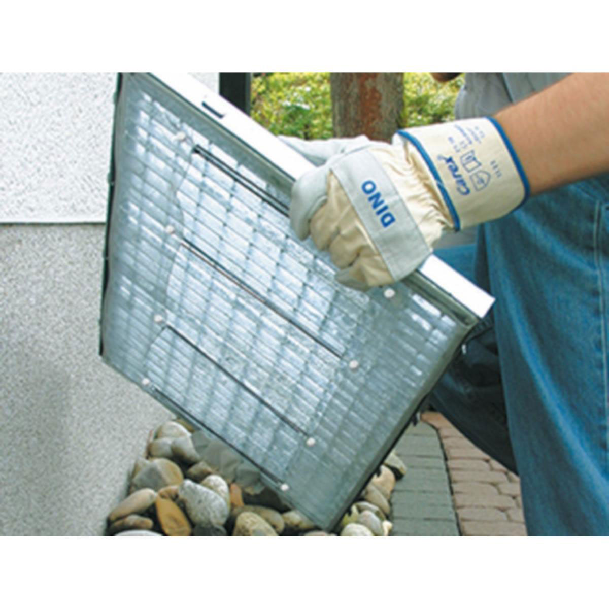 Schellenberg Lichtschacht-Gitter Sauberer Lichtschacht Aluminium 50 x 125 cm Bild 3