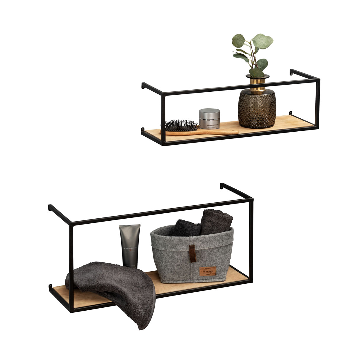 Wenko  Wandregal Geo 2er Set 2 Wandregale in verschiedenen Größen Bild 8