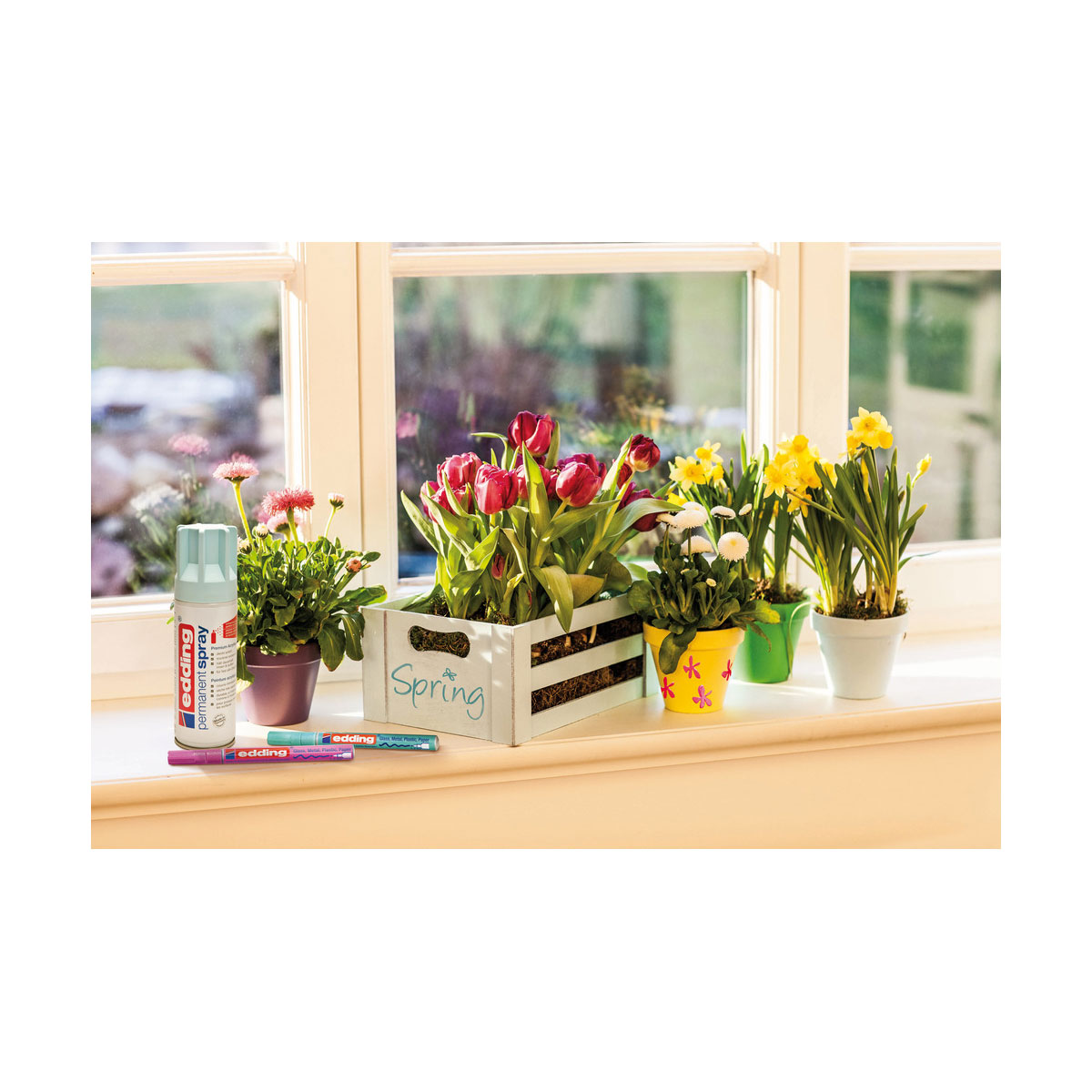 Edding  Spray 5200 verkehrsgelb seidenmatt Bild 5