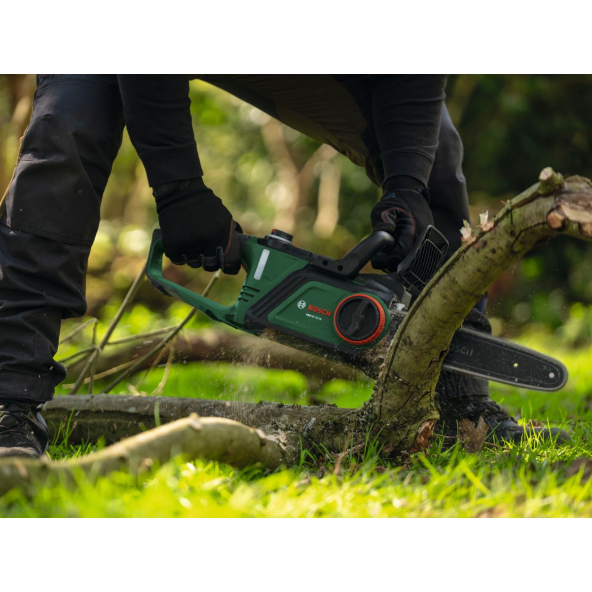 Bosch Akku- Kettensäge PKE 18V-30-28 inkl. Akku Bild 8