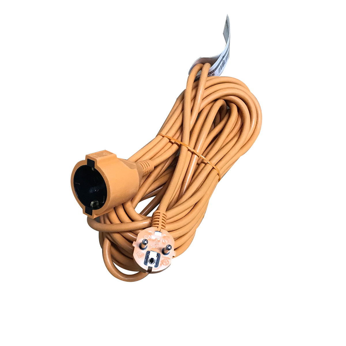 Flector Technik Schuko-Verlängerung orange 10 m