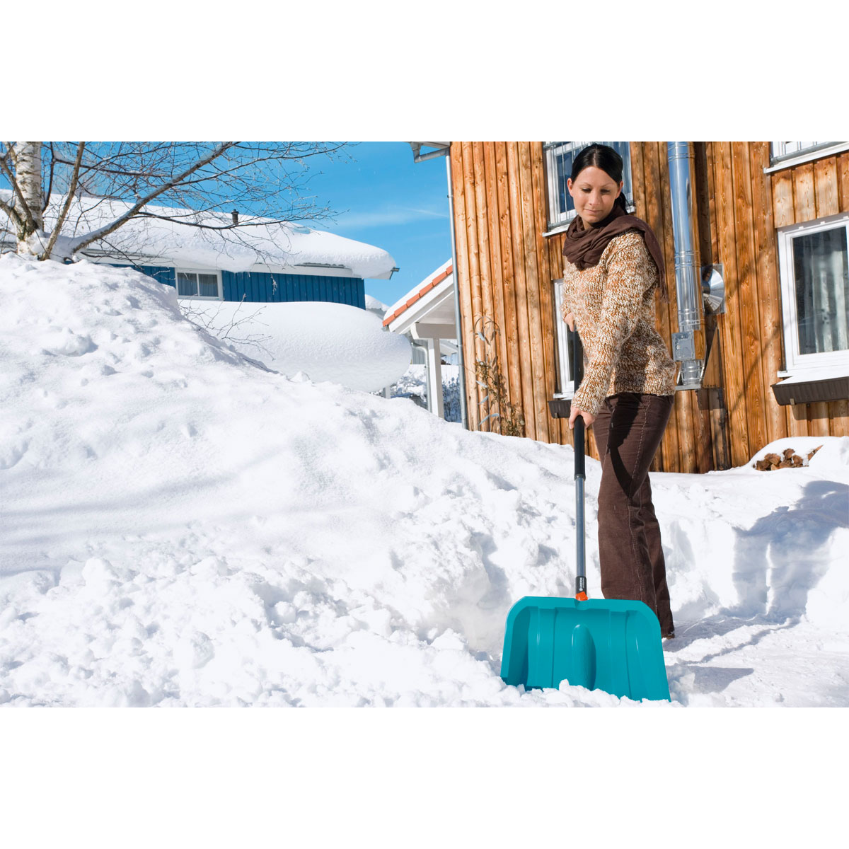 Gardena  Combisystem Schneeschieber Alu 40 40 cm Bild 2