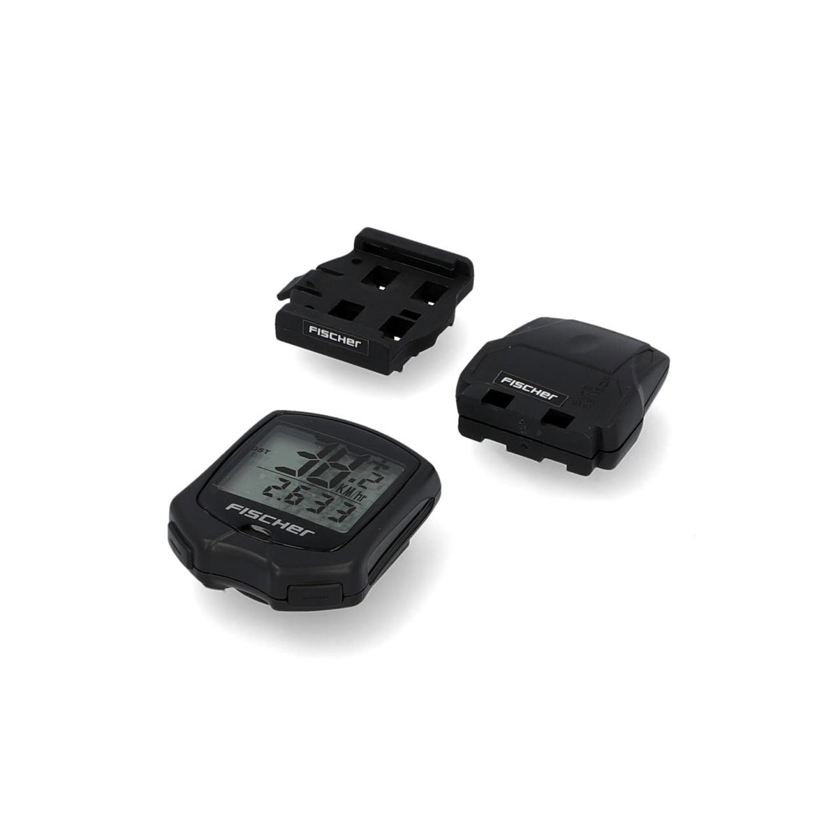 Fischer Bikes Fahrradcomputer Funk Plus 18 Funktionen