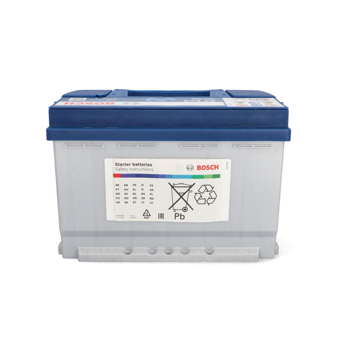 Bosch Autobatterie S4 EFB 70Ah/760A Bild 4