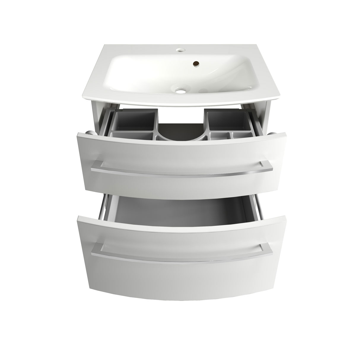 Fackelmann  Waschtisch-Set B.Style 632 x 543 x 460 mm Weiß Bild 2