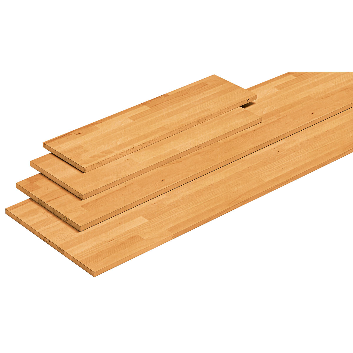 Leimholz Buche 120 x 30 cm Bild 3