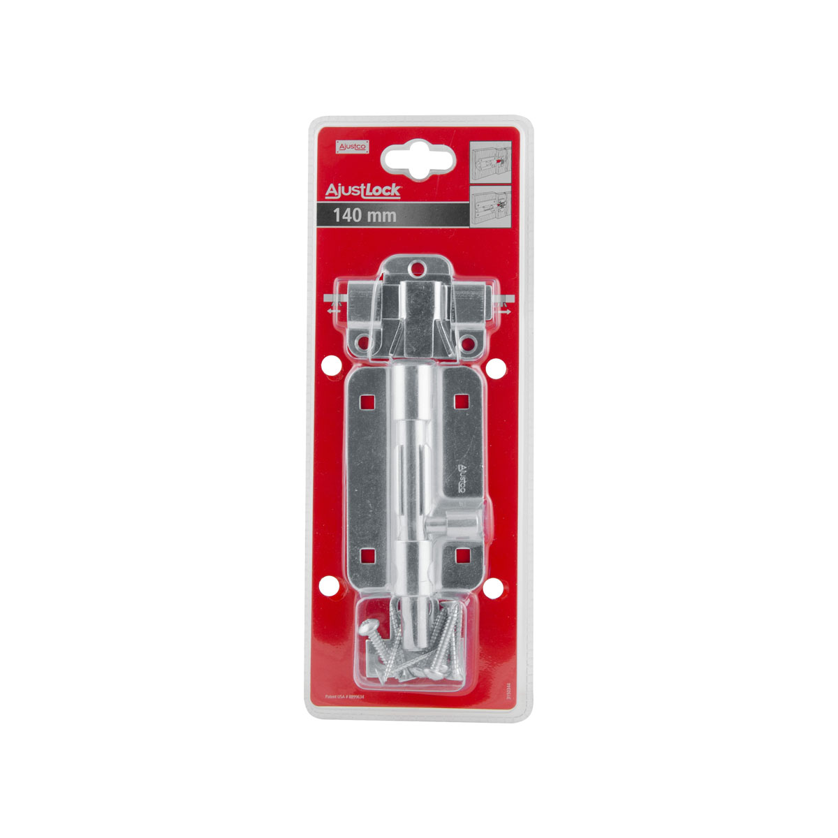 Suki Bolzenriegel AjustLock blau verzinkt 150 mm HD Bild 2