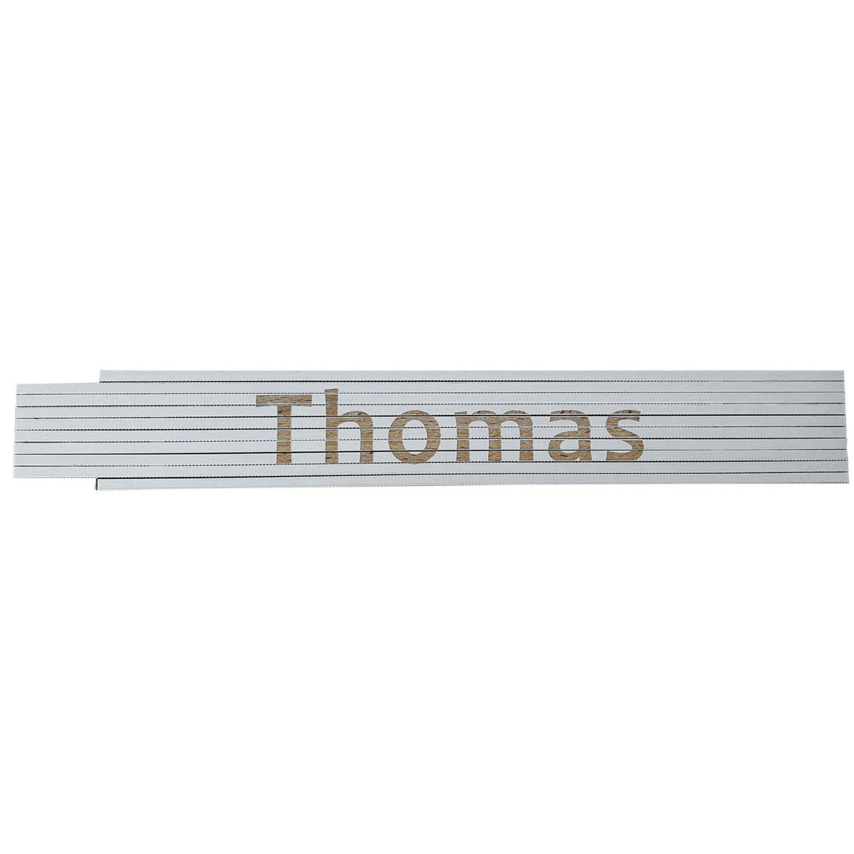 Meterstab Thomas 2m weiß Bild 2