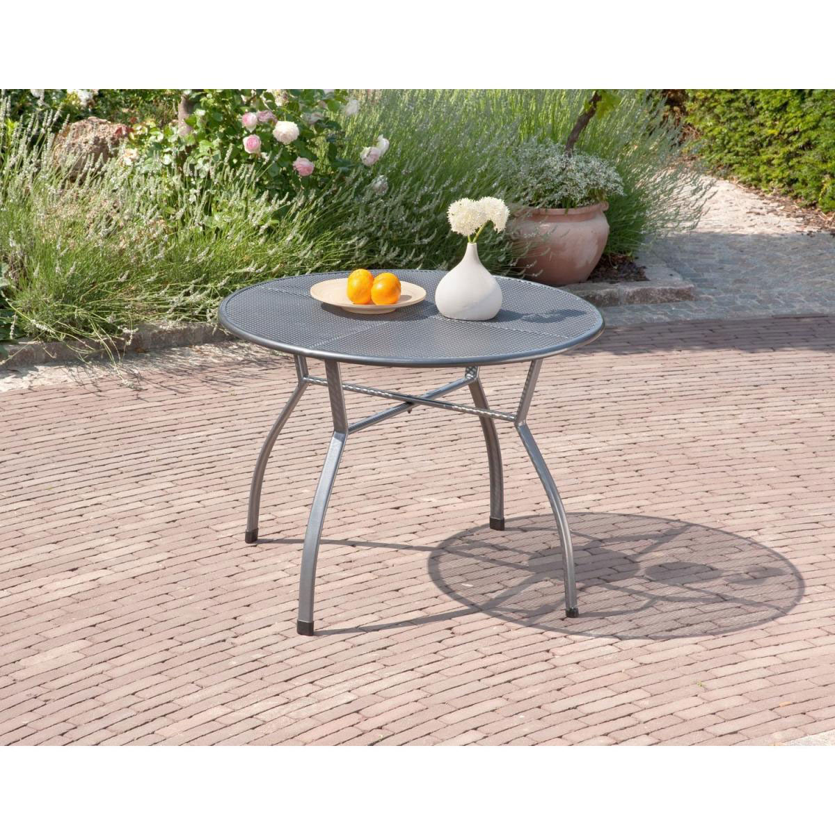 Greemotion Testrut Gartentisch Toulouse Durchmesser 100 cm Bild 2