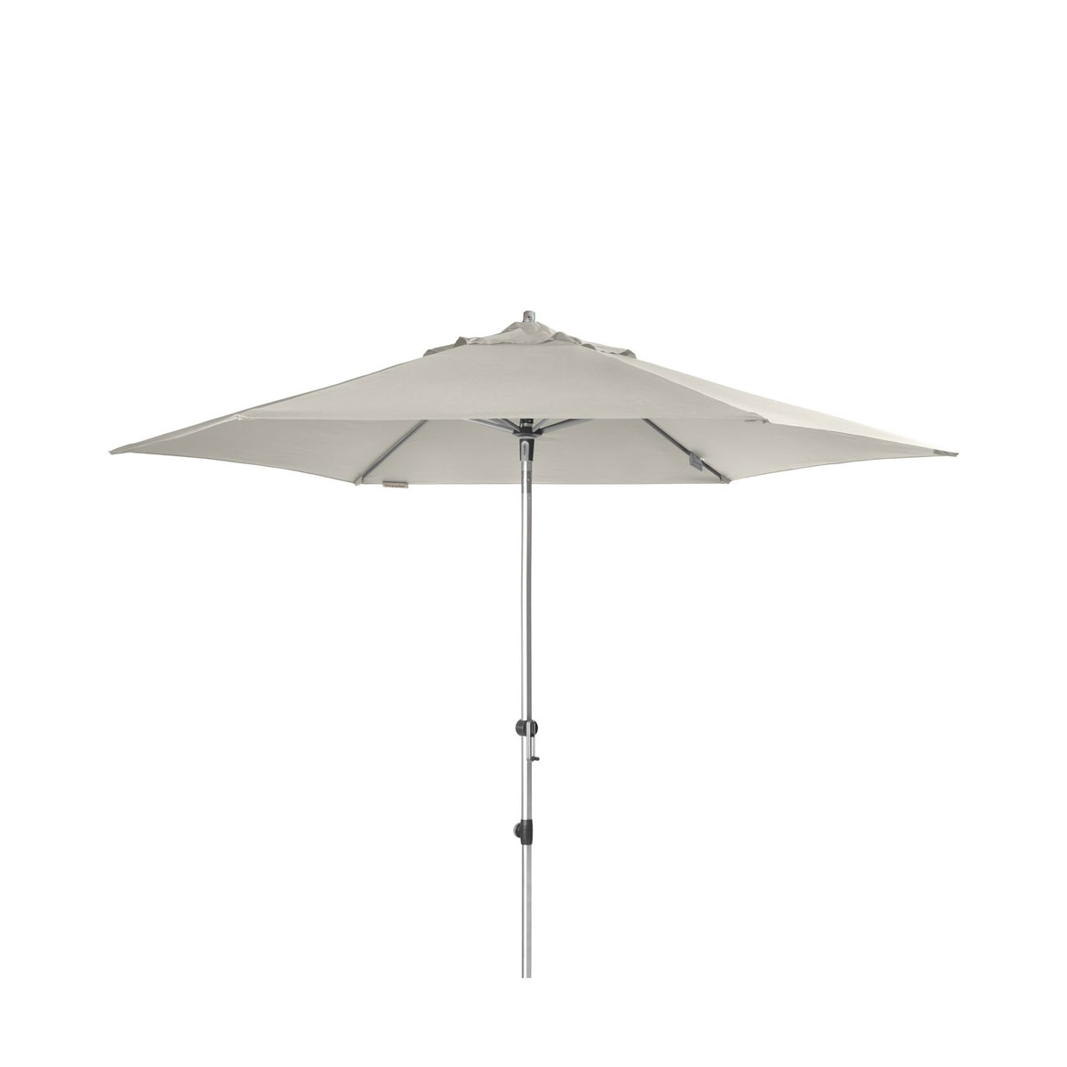 Doppler Sonnenschirm Expert Auto Tilt 320 cm 6-teilig hellgrau Bild 1