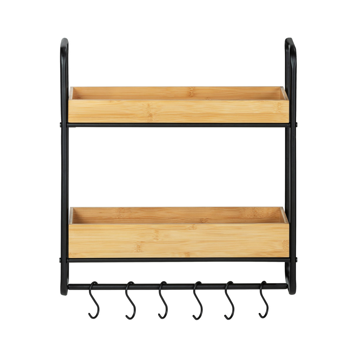 Wenko  Wandregal Loft mit 2 Etagen Badezimmerregal mit 2 Böden Wohnregal Bild 8