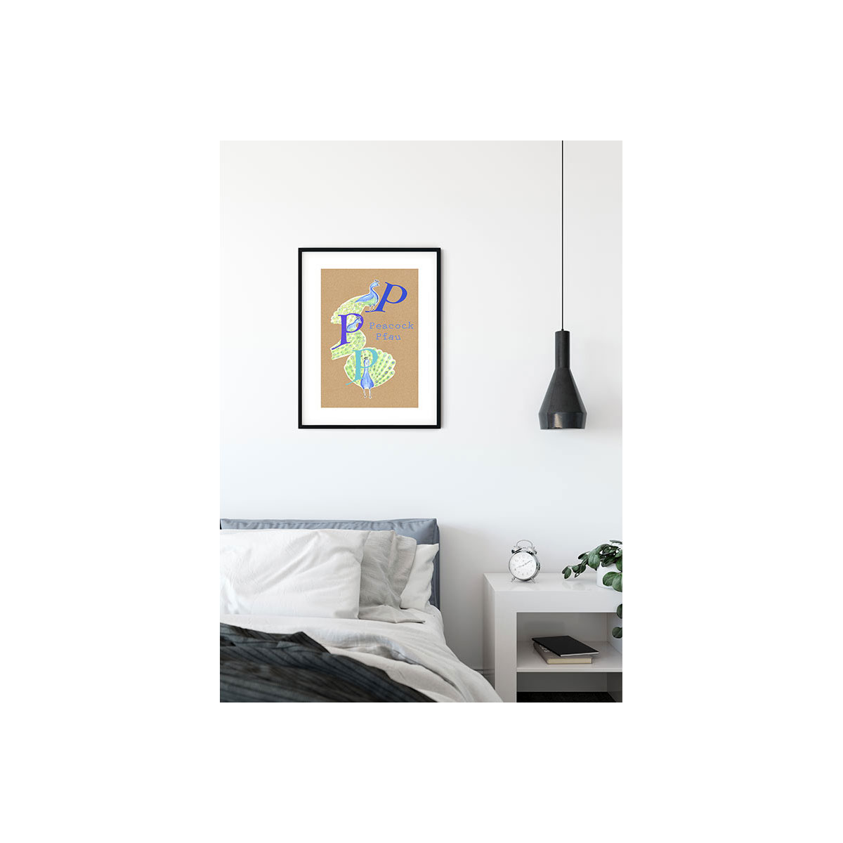 Komar  Wandbild ABC Animal P 40x50 cm Bild 3