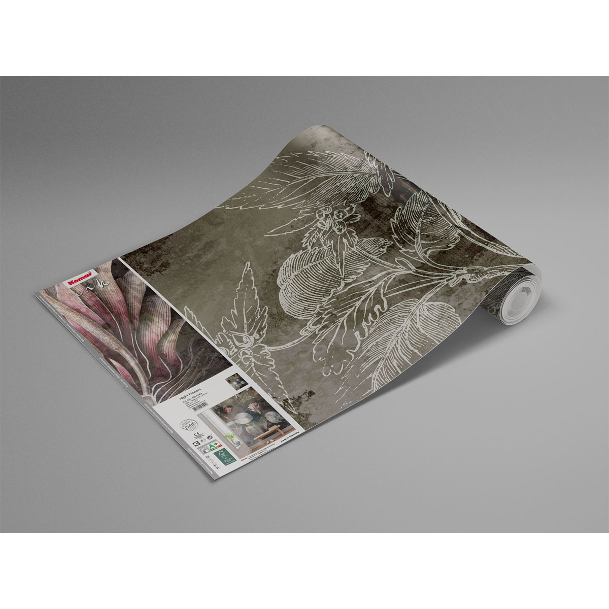 Komar  Vlies Fototapete Night Flowers 200x280 cm Bild 9