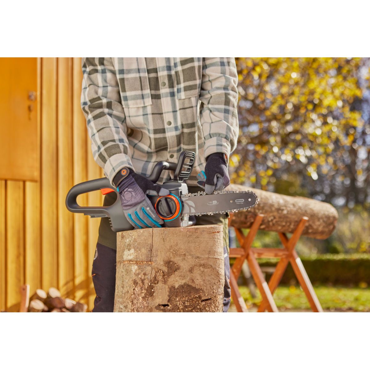 Gardena Kettensäge mit Zubehör Bild 3