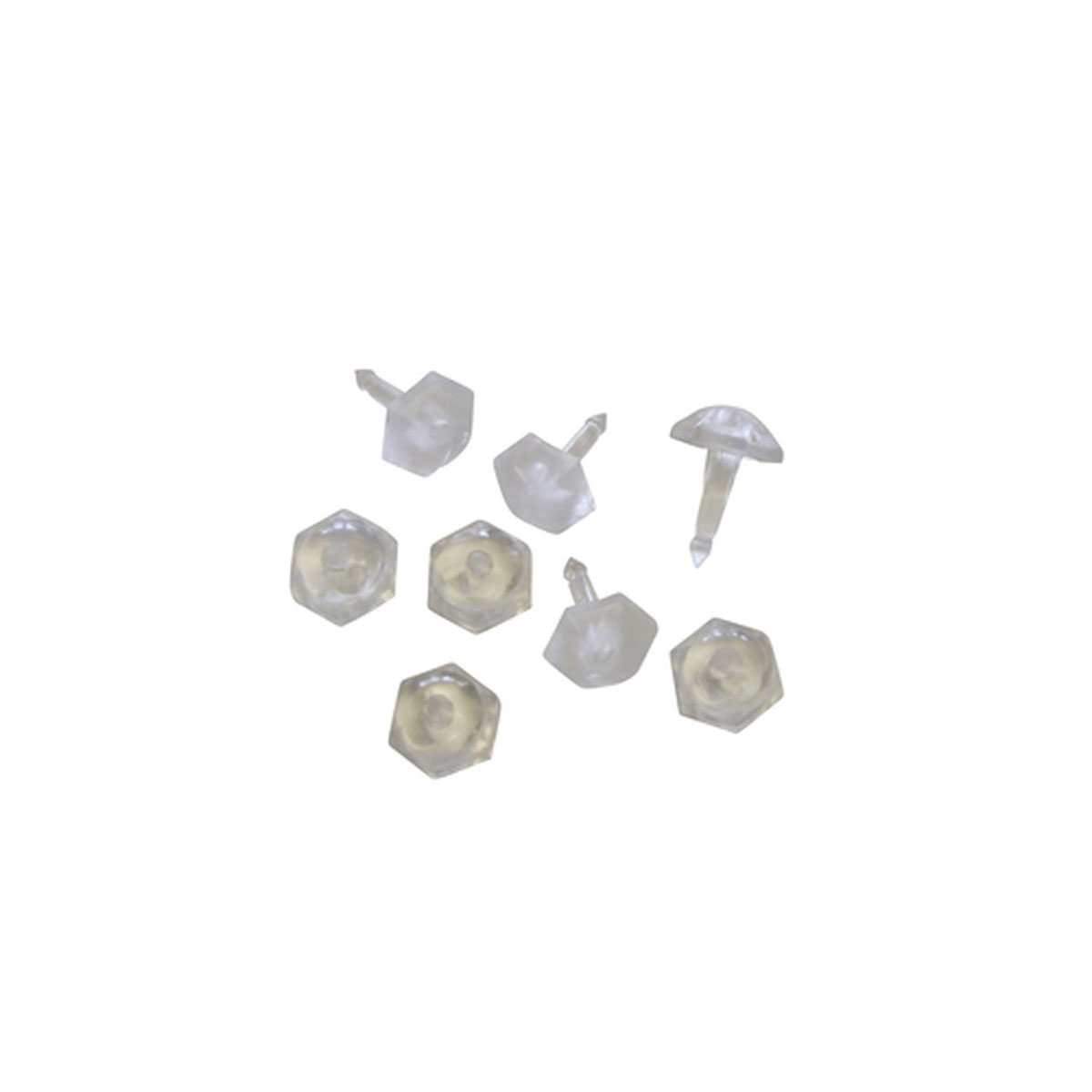 Gardinia Faltenstecker transparent