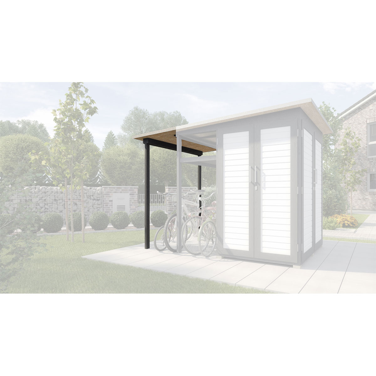 Garten [Q] Modul Family anthrazit/weiß