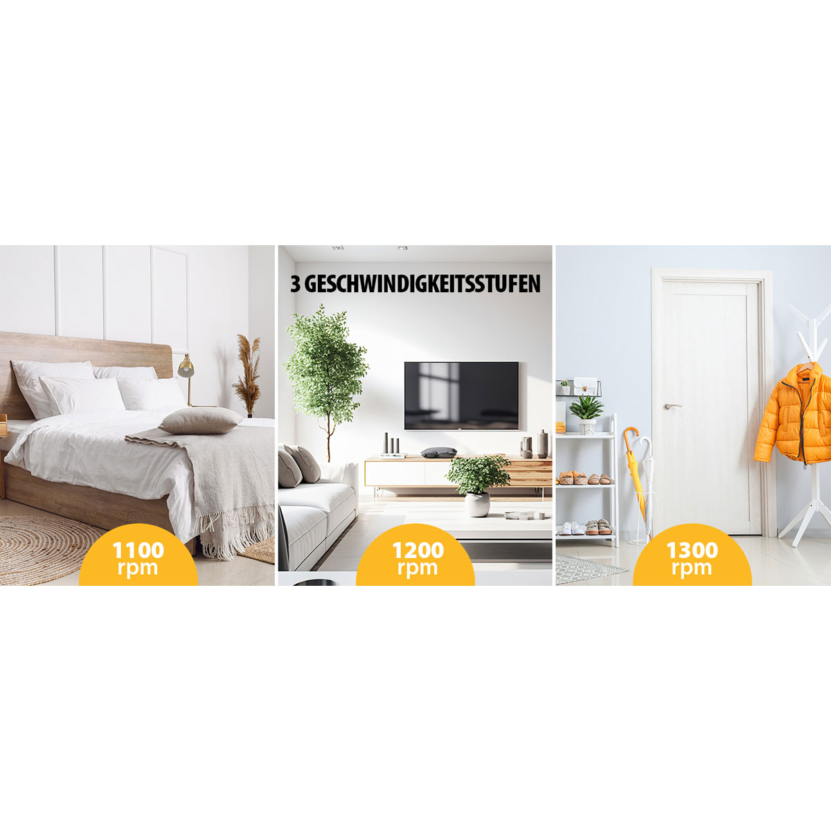 Turm-Ventilator 76 cm weiß Bild 15