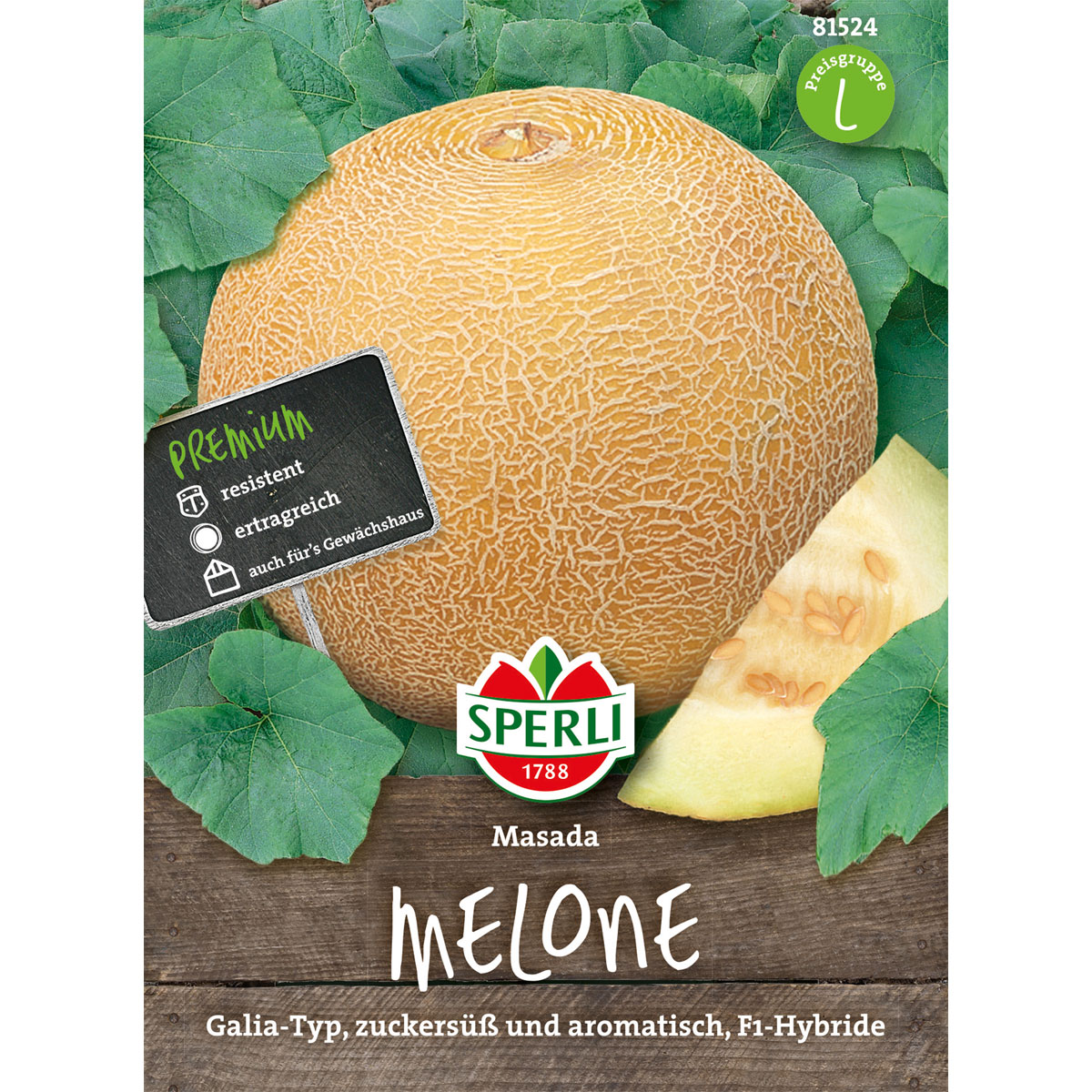 Sperli Zuckermelonen Masada Bild 1
