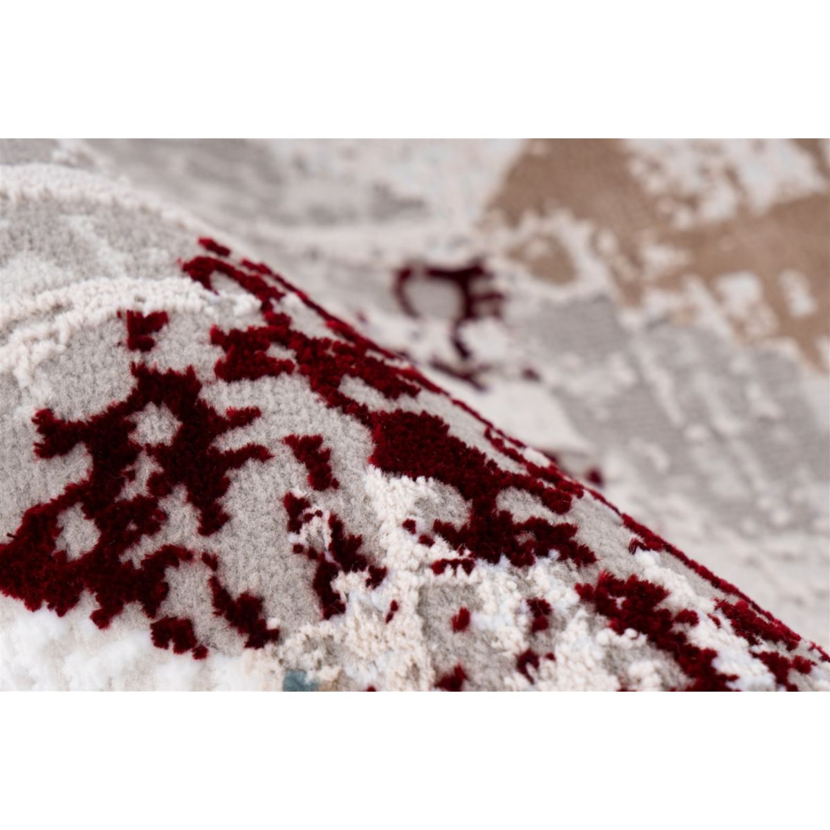 Akropolis 225 Grau / Lachsrosa 120cm x 180cm Bild 3