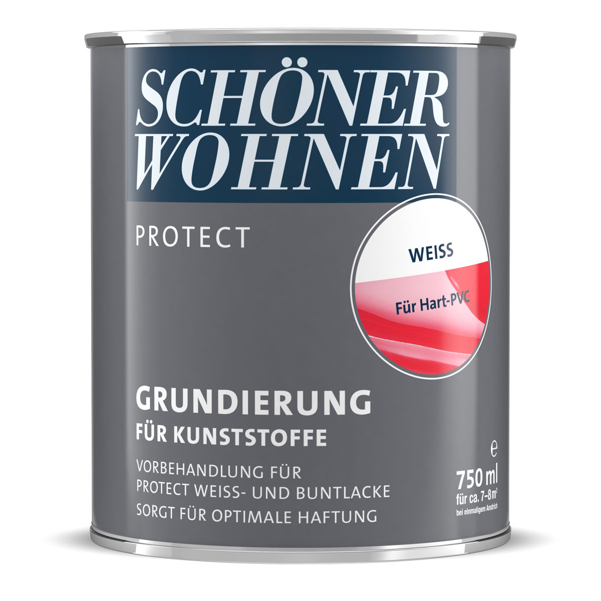 Schöner Wohnen Farbe Grundierung Protect für Kunststoff weiß 750 ml