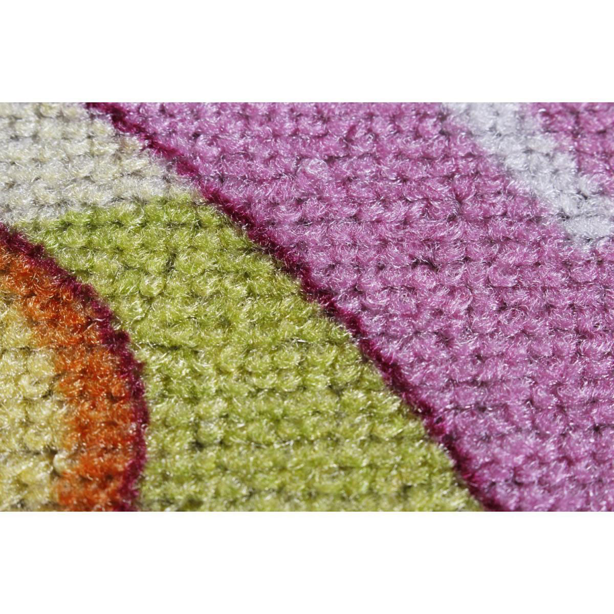 Teppich Sweet Village 140 x 200 cm Mehrfarbig Bild 2