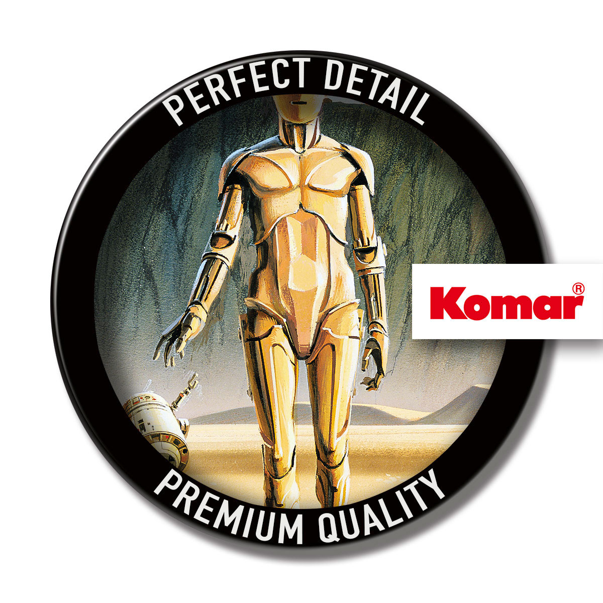 Komar  Wandbild Star Wars Classic Droids 50x40 cm Bild 6