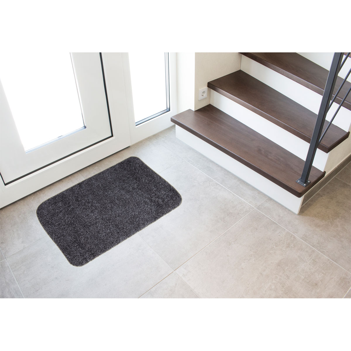 Baumwollmatte Samson 40 x 60 cm anthrazit Bild 2