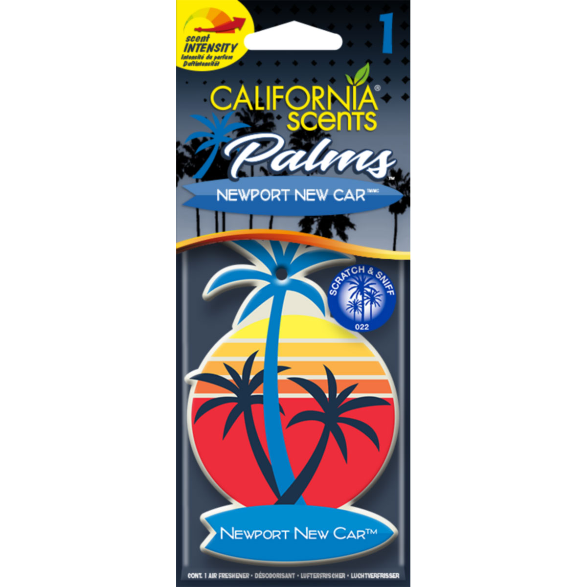 Lufterfrischer Palme Newport New Car