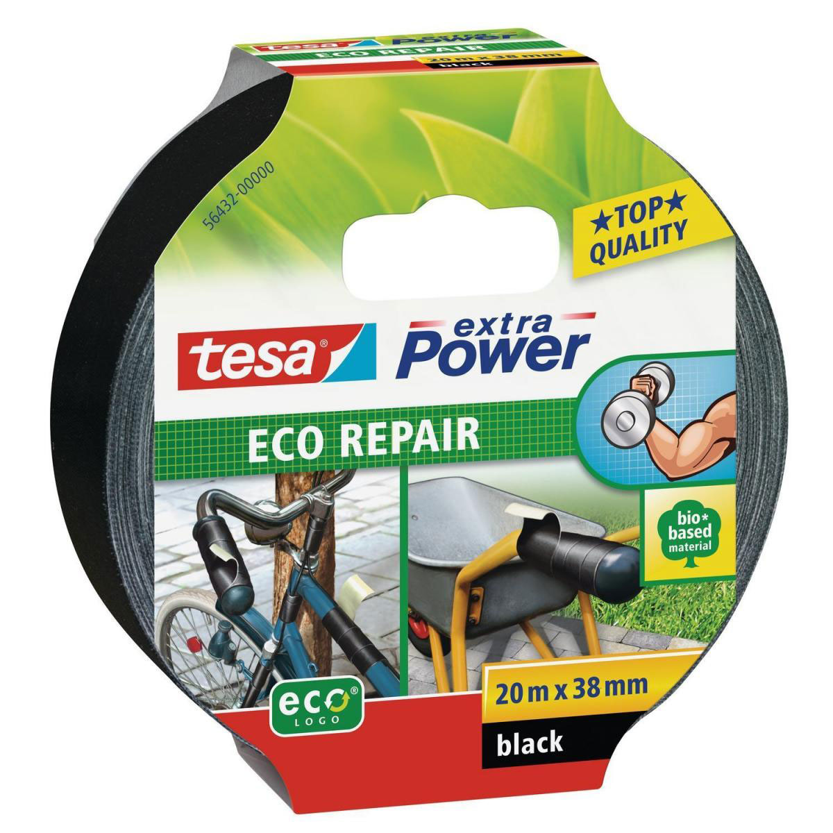 Tesa Extra Power Universal Eco 20mx38 mm schwarz