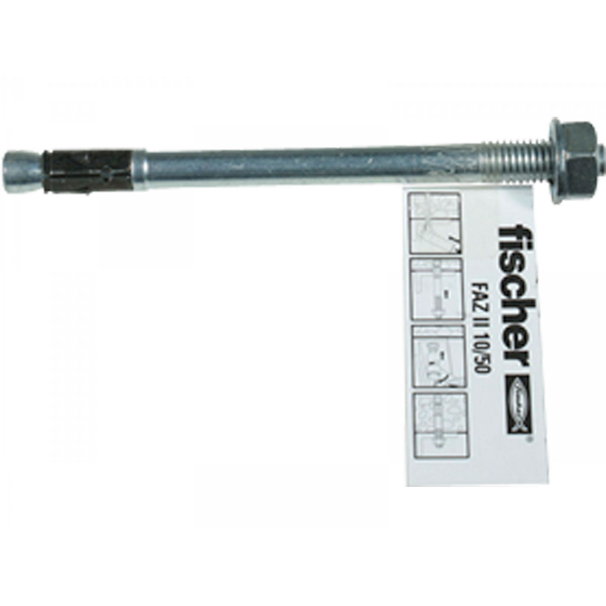 Fischer  Bolzenanker FAZ II 10/50 mm 1 Stück