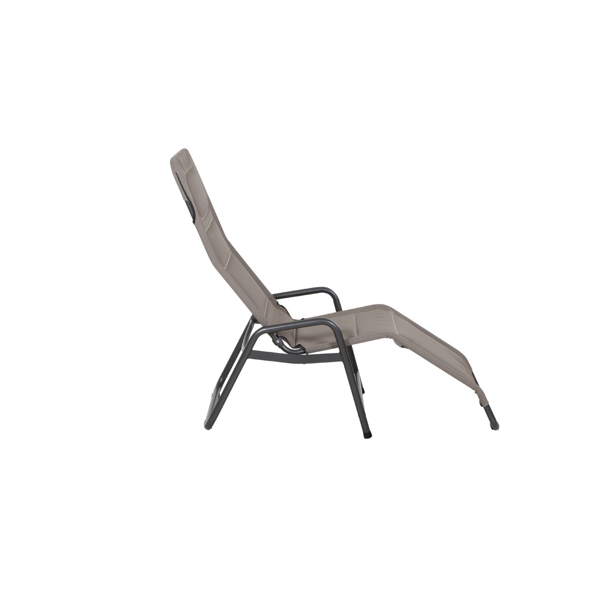 Kippliege Fano 1-fach verstellbar anthrazit/taupe Bild 3