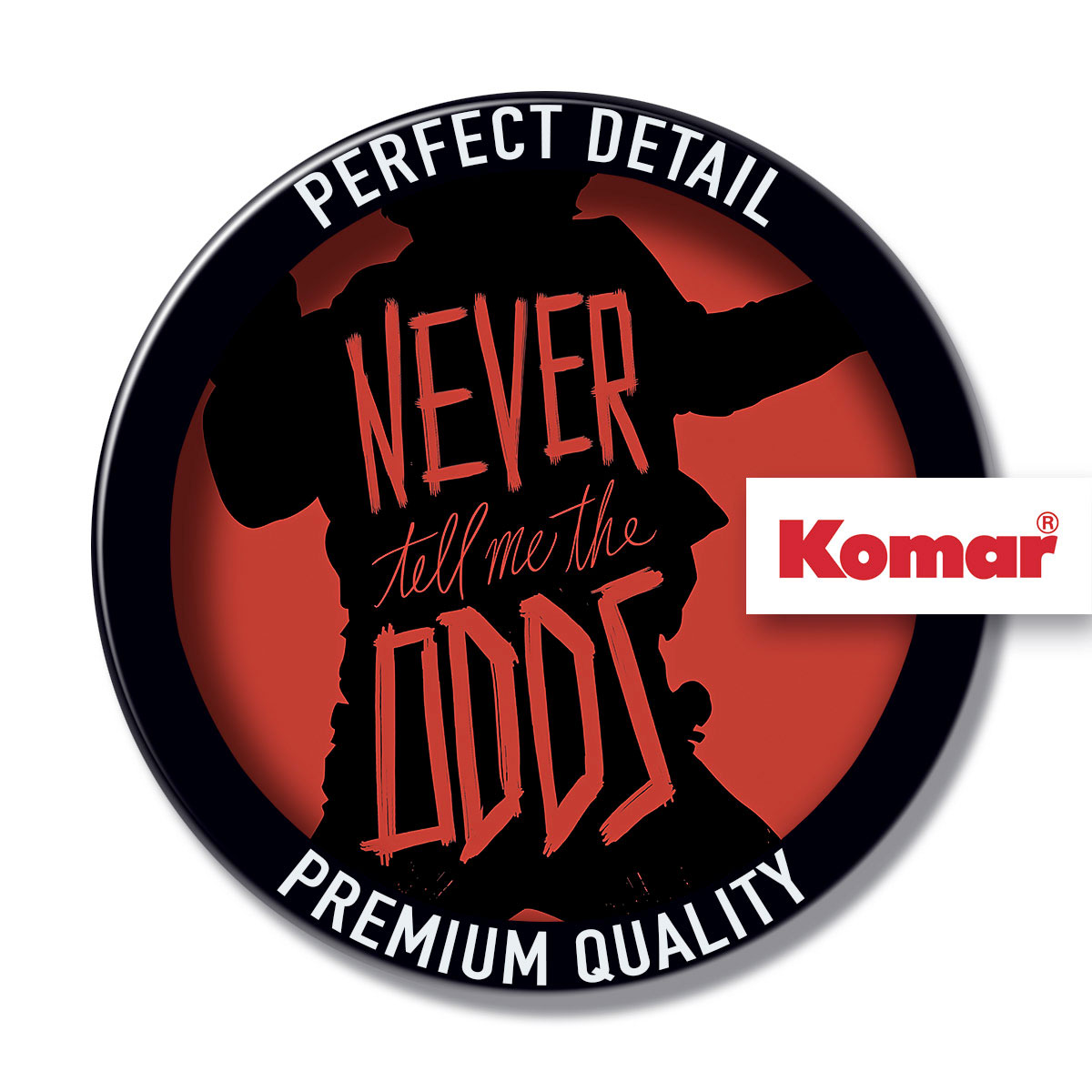 Komar  Wandbild Star Wars Silhouette Quotes Han Solo 40x50 cm Bild 3