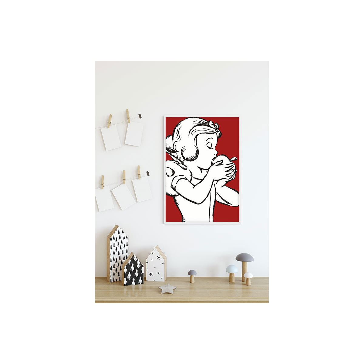 Komar  Wandbild Snow White Apple Bite red 30x40 cm Bild 8