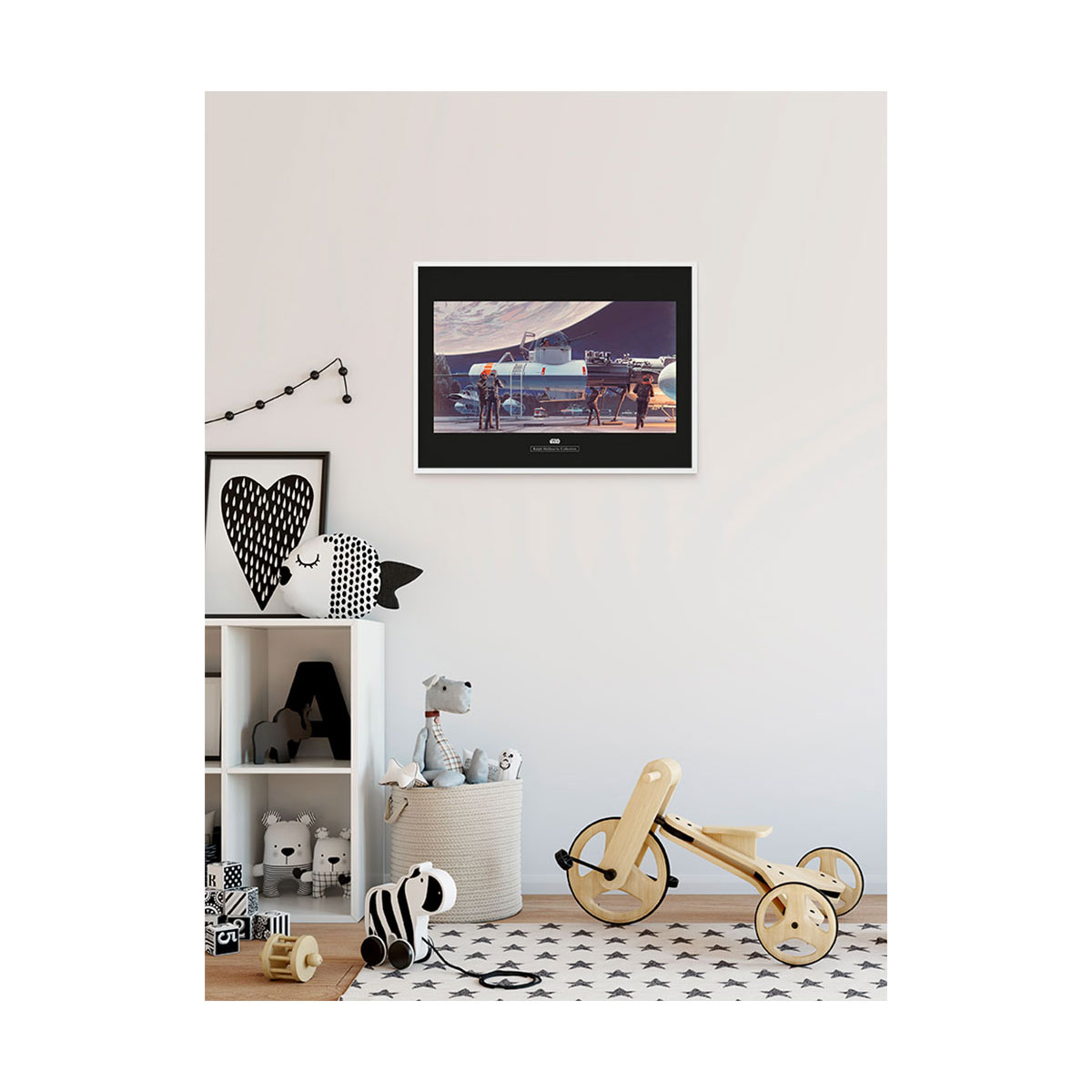 Komar  Wandbild Star Wars Classic Yavin Hangar 40x30 cm Bild 3