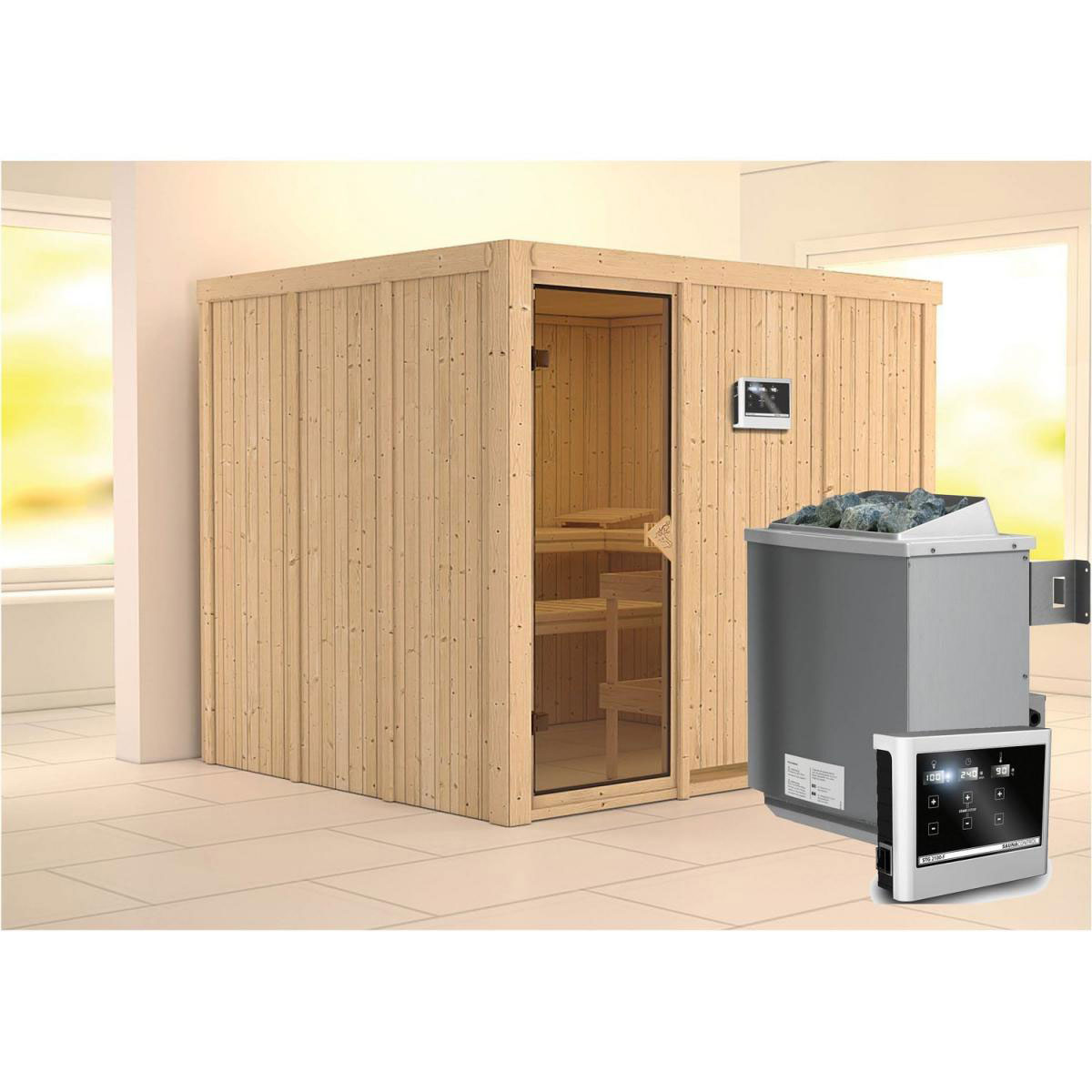 Karibu Systemsauna Gobin 68 mm