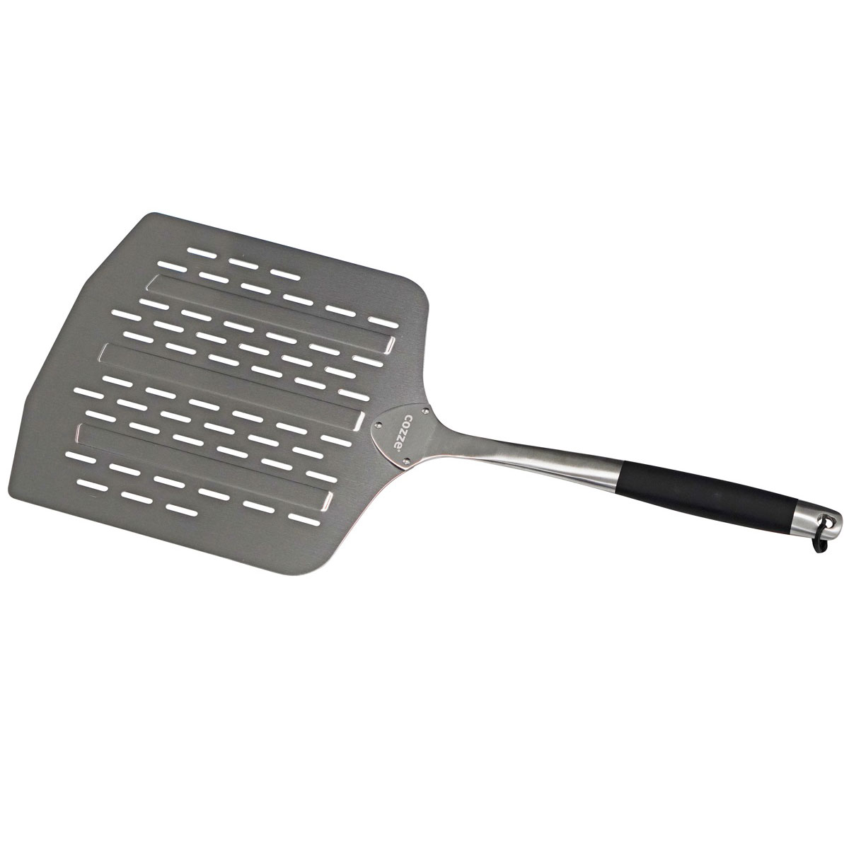 COZZE Pizzaspachtel mit Löchern 66 x 30 x 30 cm Edelstahl Bild 4