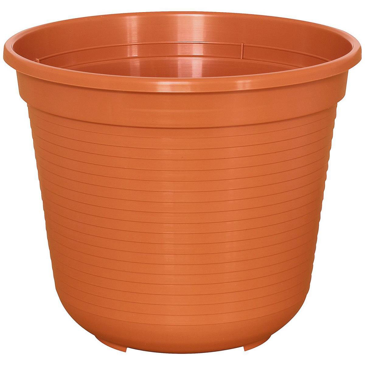 Geli Blumentopf Kunststoff 18 cm terrakotta