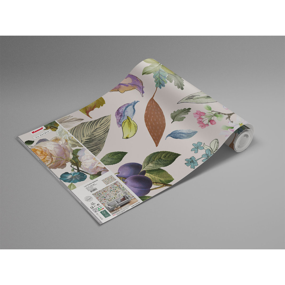 Komar  Vlies Fototapete Les Quatre Saisons 350x250 cm Bild 3