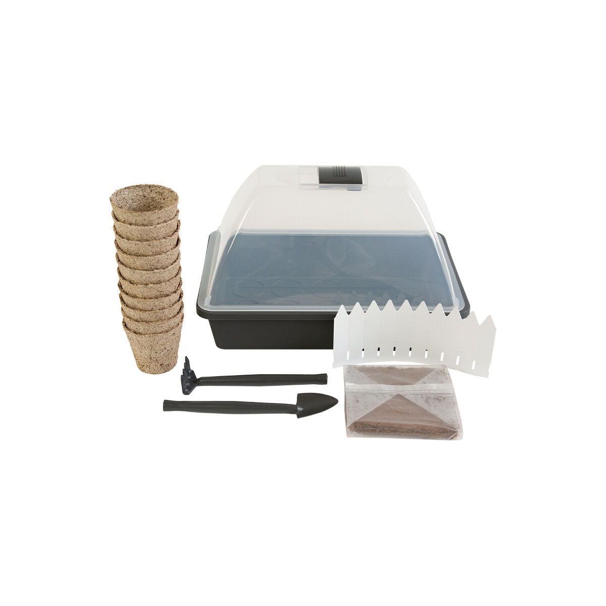 SIENA GARDEN  Anzucht Starter-Kit 24- teilig 29 x 19 x 19 cm Bild 2
