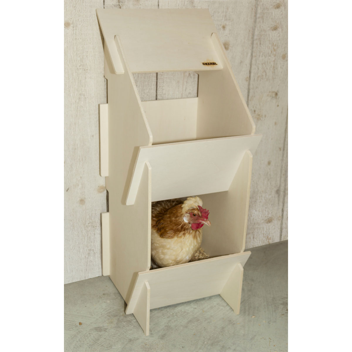 Hühner-Legenest 30 x 35 x 83 cm braun Bild 9