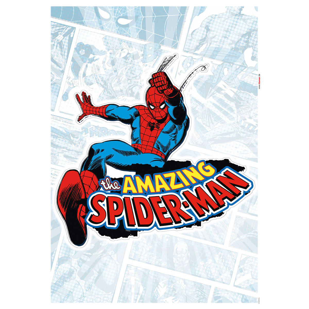 Komar  Wandtattoo Spider-Man Comic Classic 50x70 cm Bild 2